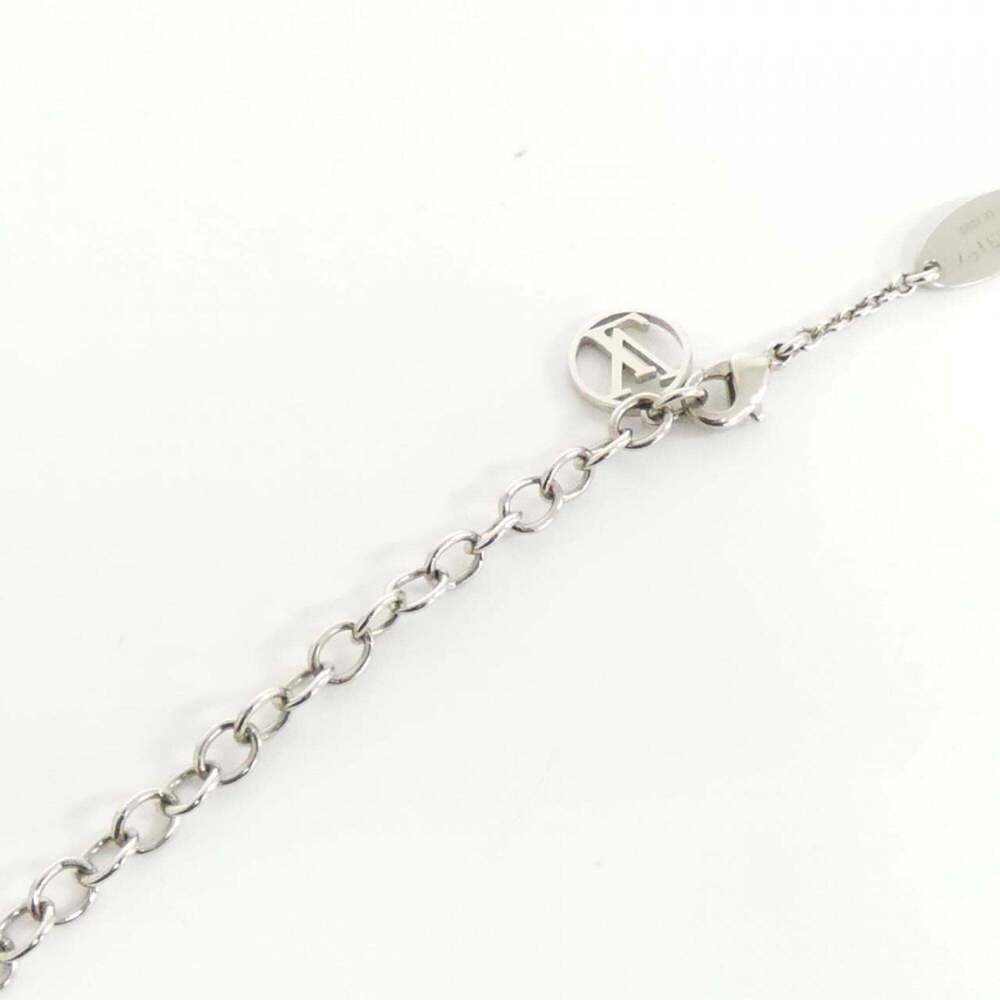 LOUIS VUITTON Silver Necklace - Picture 7 of 8